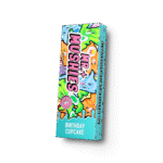 Mr. Mushies BIRTHDAY CAKE chocolate bar with rainbow sprinkles and psilocybin infusion