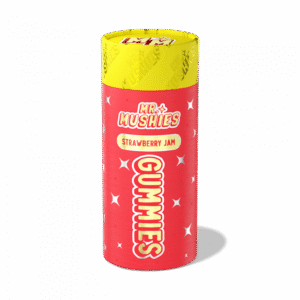 Mr. Mushies Strawberry Jam Gummy Tubes – sweet mushroom-infused edibles