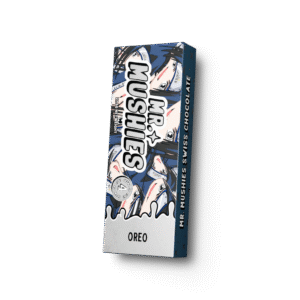 Mr. Mushies OREO chocolate bar with white chocolate and crushed cookies infused with psilocybin