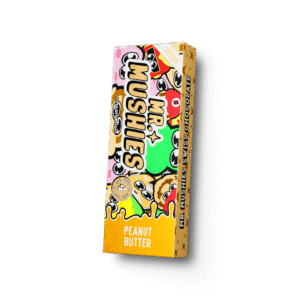 Mr. Mushies PEANUT BUTTER chocolate bar with creamy peanut butter and infused psilocybin