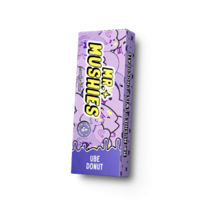 Mr. Mushies UBE Donut – Psychedelic ube-flavored donut edible infused with magic mushrooms