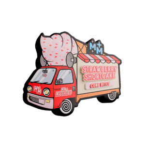 MrMushies Strawberry Shortcake Cone Bites – psilocybin-infused dessert cones